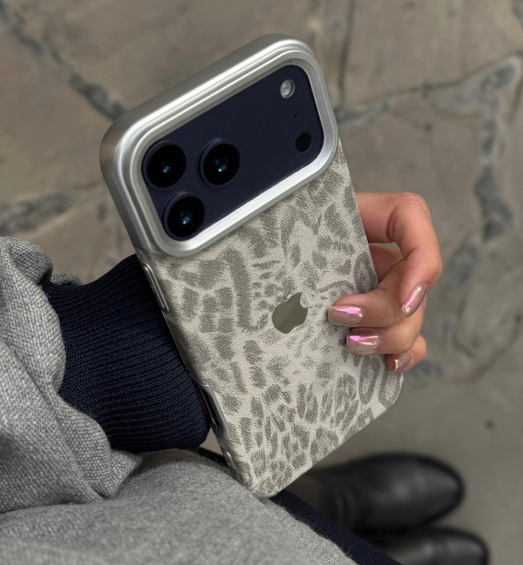 قاب ژله ای طرح پلنگی آیفون