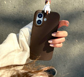 قاب ماسکت دار آیفون رنگ قهوه ای