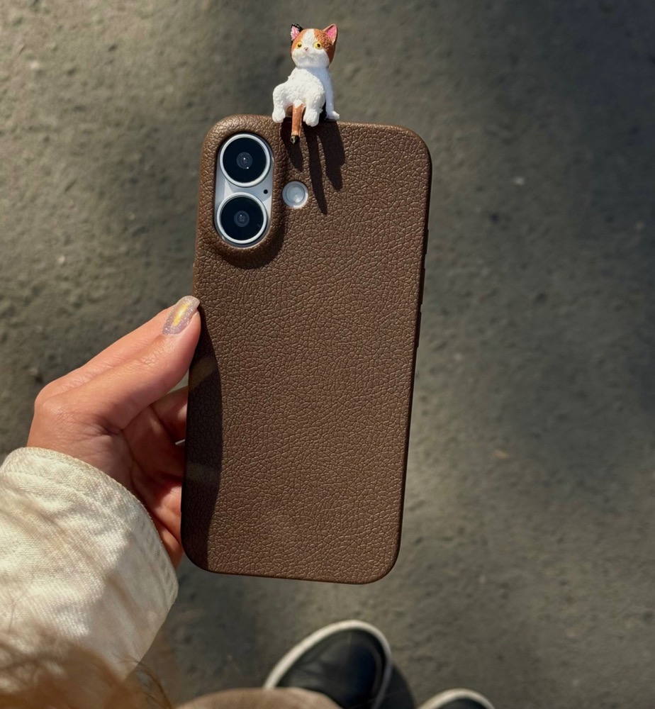 قاب فانتزی گربه ای آیفون همراه اکسسوری