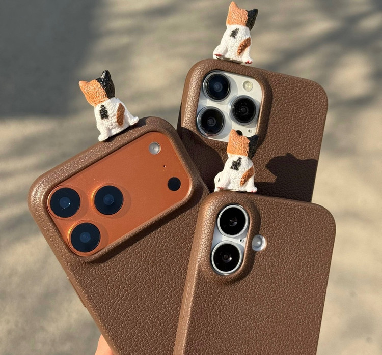 قاب عروسکی گربه آیفون همراه اکسسوری