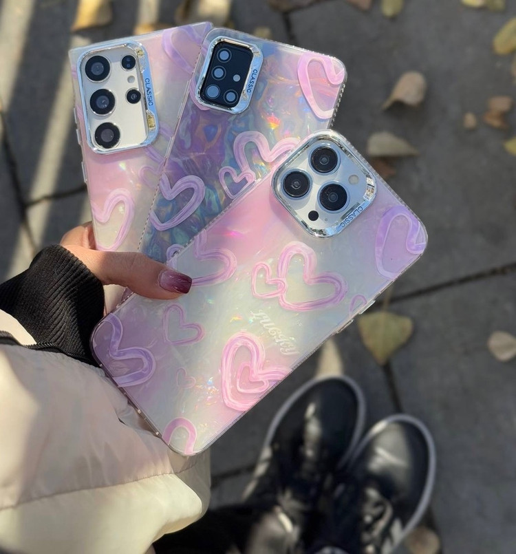 قاب گوشی صدفی یخی لاو استوری شیائومی همراه اکسسوری