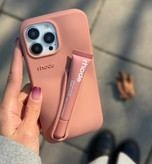 قاب رود با جایگاه لیپ گلاس برای آیفون 15 پرو همراه اکسسوری