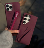 قاب رود آیفون همراه اکسسوری با نگهدارنده تینت نمای پشت