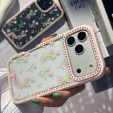 قاب آیفون لاکچری گل لاله همراه اکسسوری