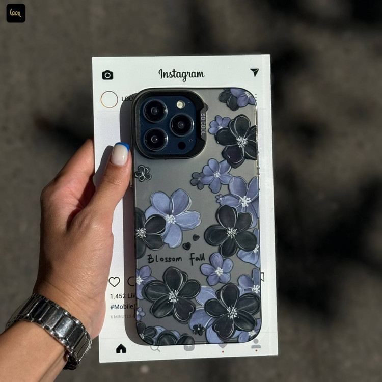 قاب سوکول شیامی شکوفه های بنفش