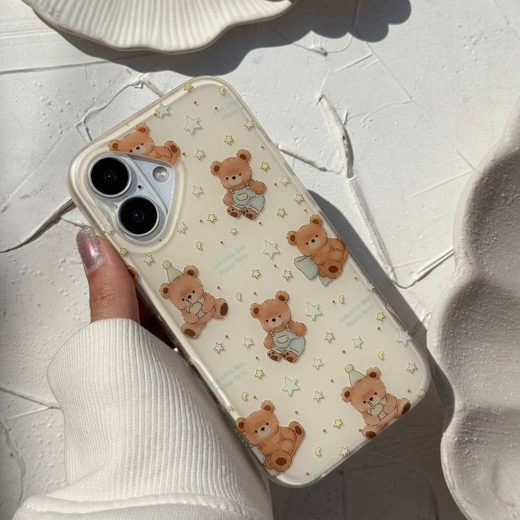 قاب آیفون تم dream با ستاره و خرس