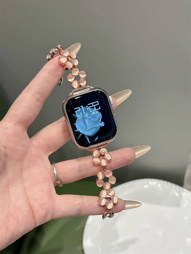 بند لوکس اپل واچ سایز 42/44/45/46/49 همراه اکسسوری