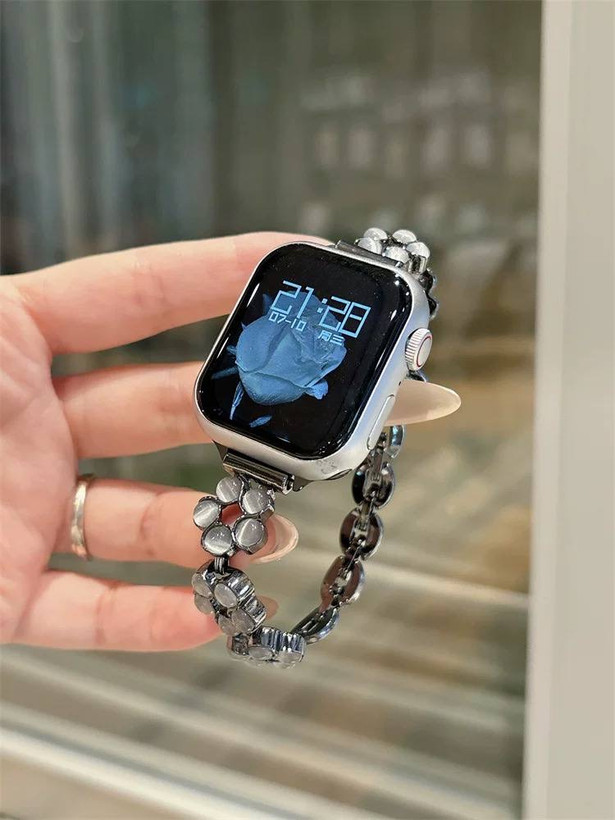 بند تیفانی الگانت طلایی اپل واچ همراه اکسسوری