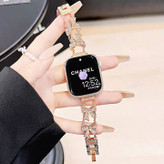 بند اپل واچ دیاموند پاپیون مینیمال مشکی