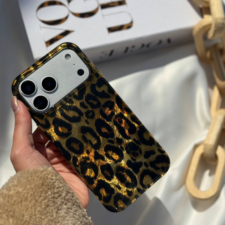 قاب آیفون 16Pro پلنگی کلاسیک