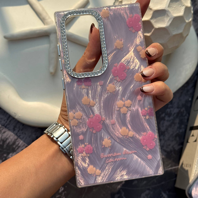 قاب سامسونگ A55 طرح گل یاسی