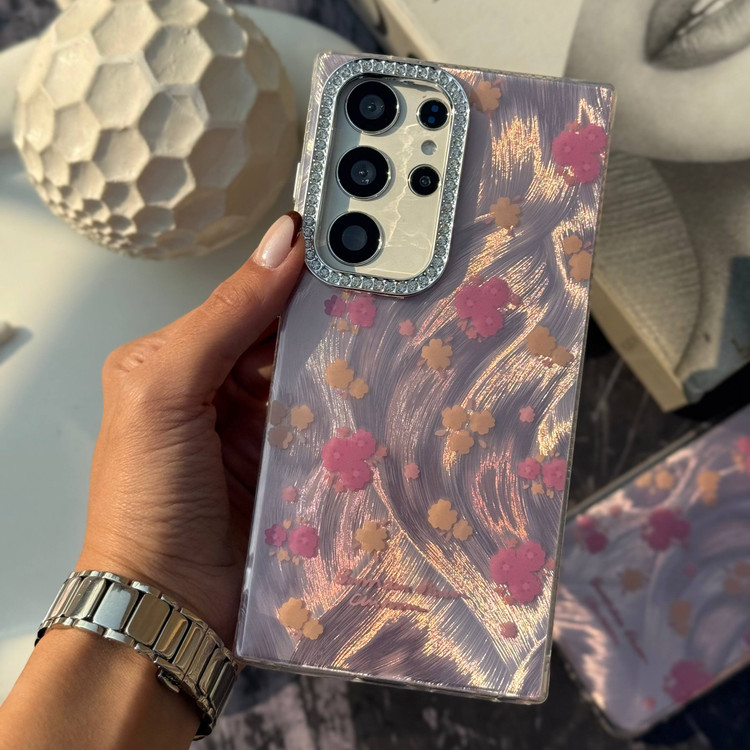 قاب Lilac Floral برای Galaxy S24 Ultra