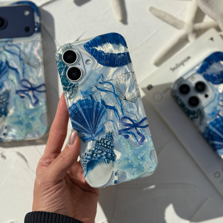 قاب آیفون 13Pro طرح کف دریا همراه اکسسوری