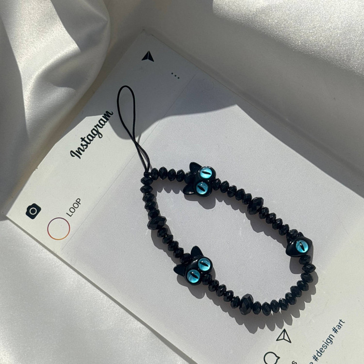 بند گوشی لاکچری با متریال سنگی همراه اکسسوری