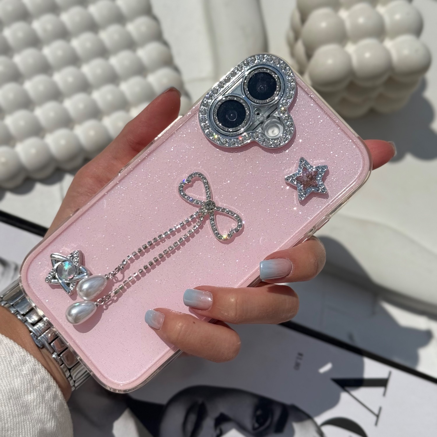 قاب Glimmer Pinky Bowtie