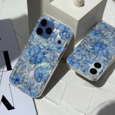 قاب آیفون IMD شکوفه های آبی Blue Blooms همراه اکسسوری