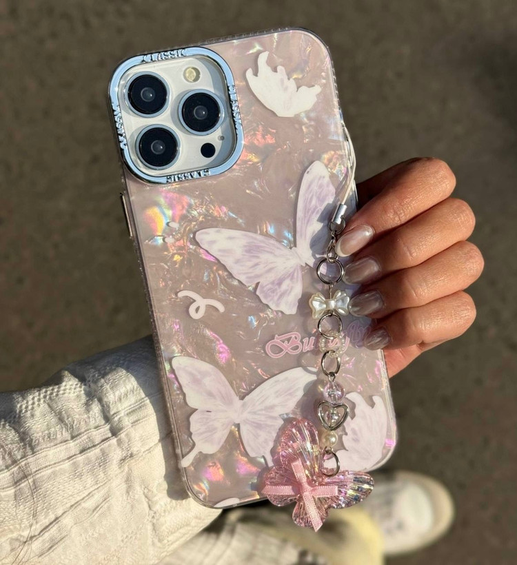 قاب Icy Butterfly Pinky سامسونگ