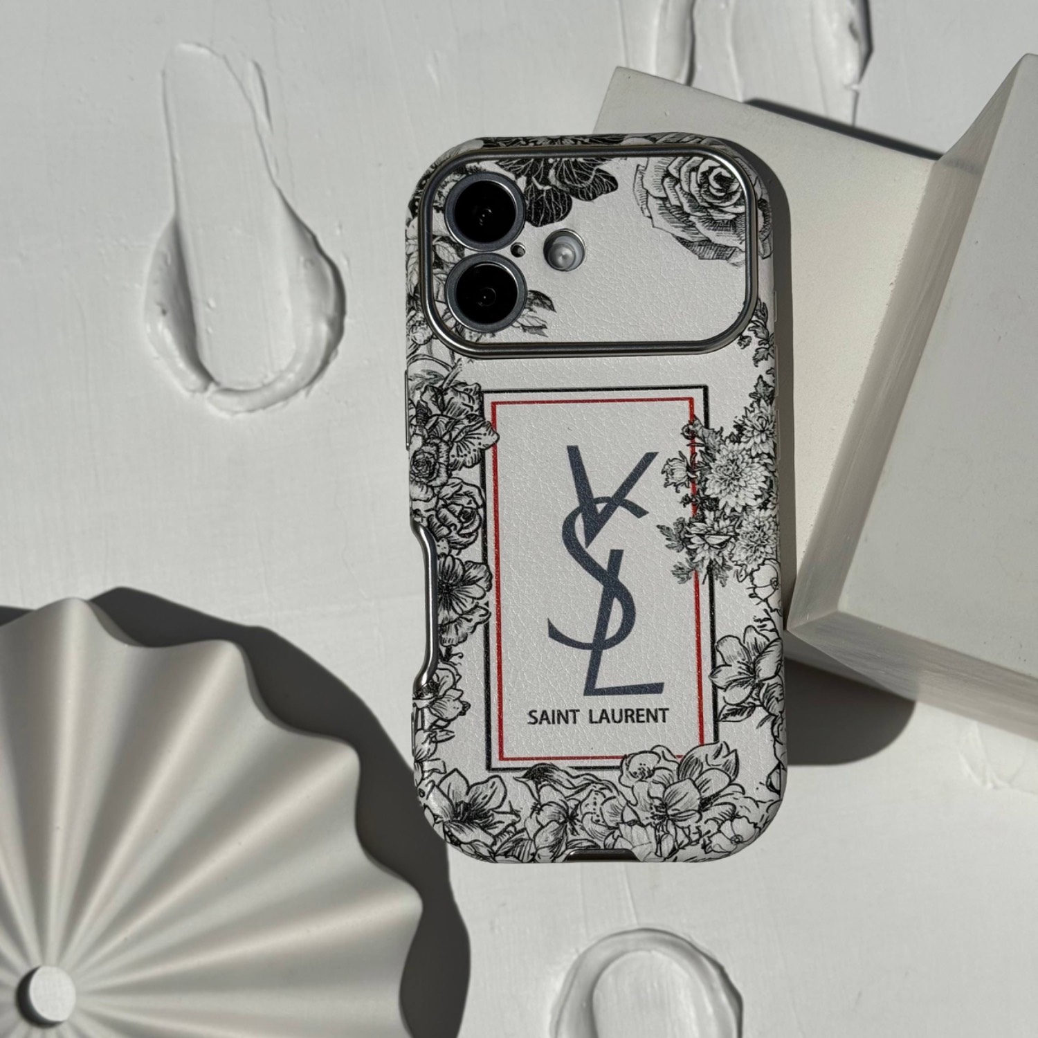 قاب Classic YSL Floral آیفون