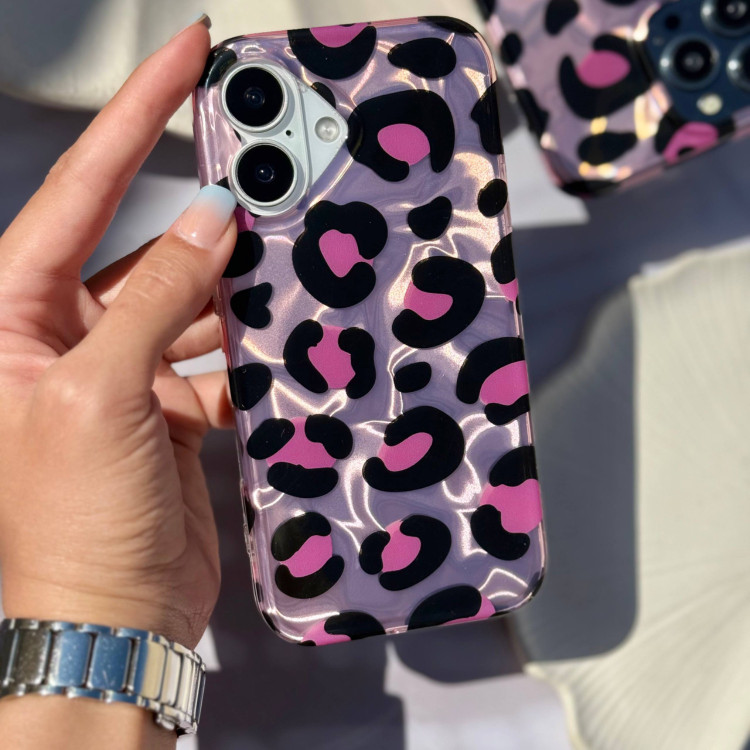 قاب Leo Water Effect Pink آیفون