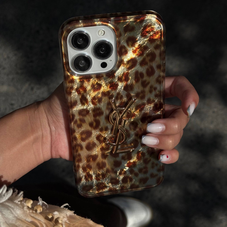 قاب لوکس آیفون مدل Cheetah YSL