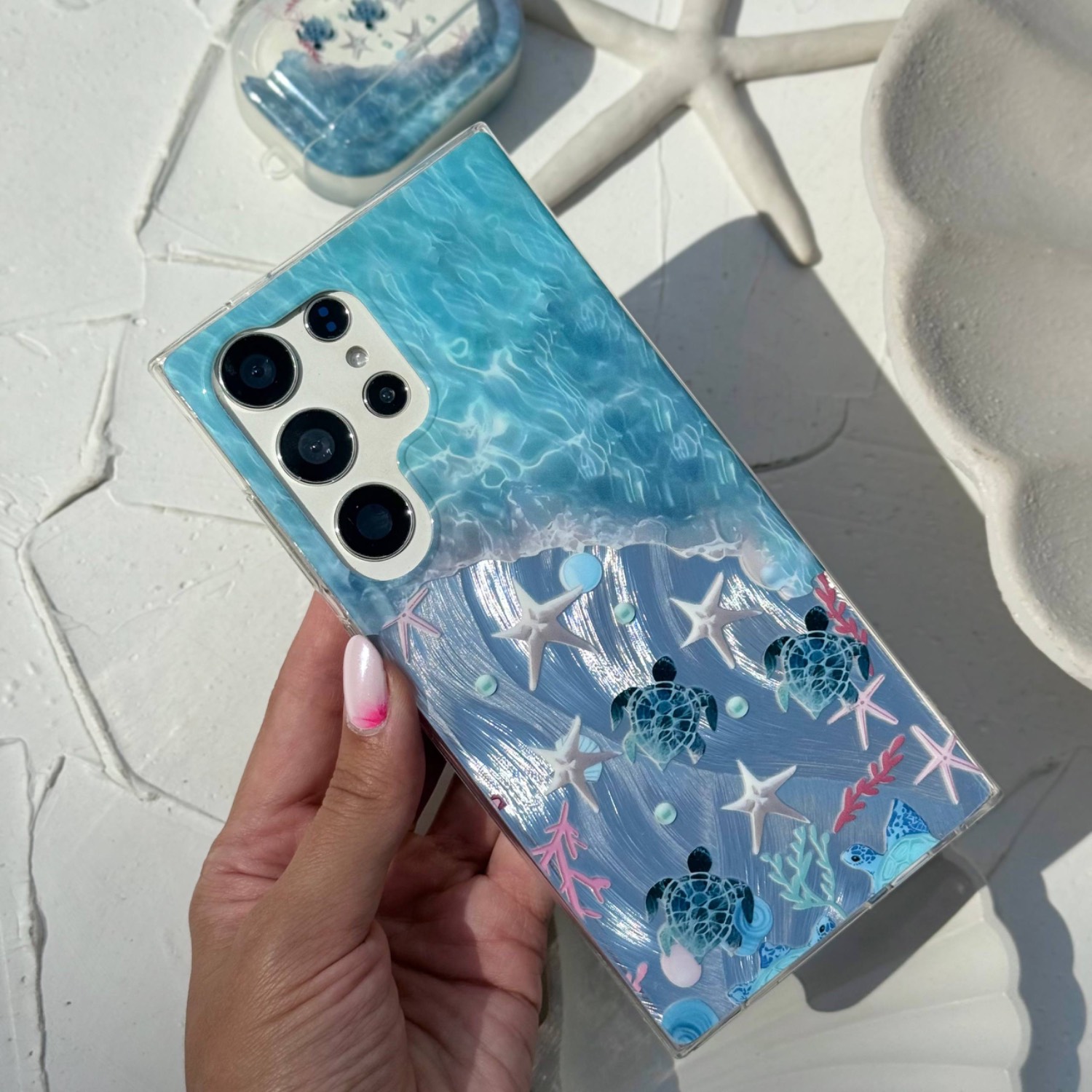 قاب طرح ساحل مناسب Redmi Note 14 Pro 4G و 5G