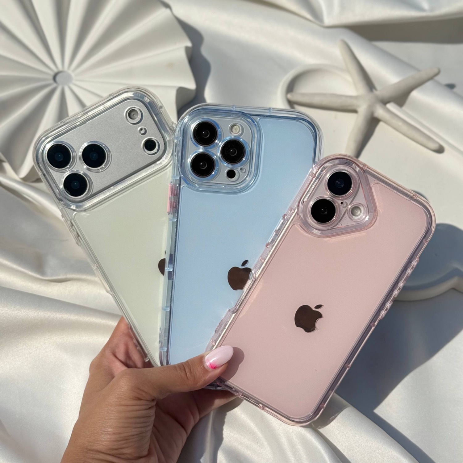 قاب Jelly Cushion شفاف مناسب iPhone 13 Pro و iPhone 13