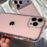 قاب Jelly Cushion شفاف کریستالی مناسب iPhone 17 Pro Max
