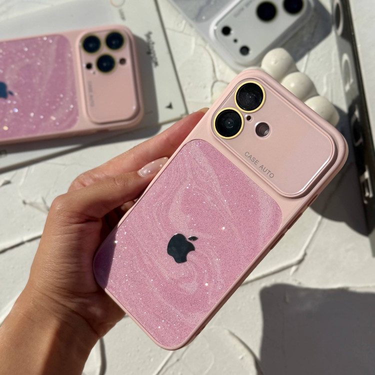قاب Lens Galaxy Glitter اکلیلی کهکشانی برای آیفون