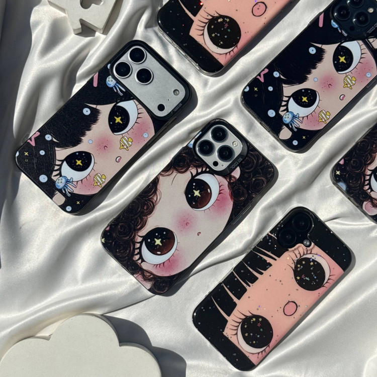 قاب Socool چتری Kawa Eye Girl برای آیفون